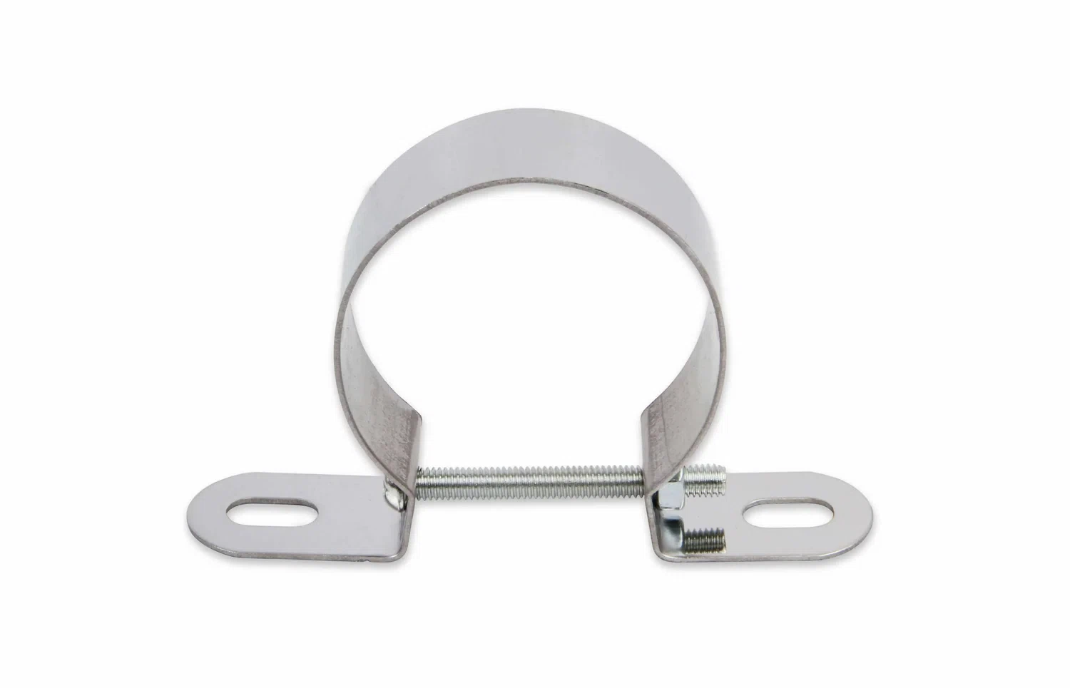 Mr. Gasket Chrome Coil Holder Bracket with Bolt - Horizontal Mount - 9777